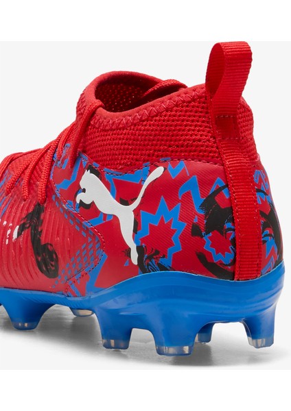 Future 8 Match Play Fg-Ag Çocuk Kırmızı Çim Saha Kramponu.01