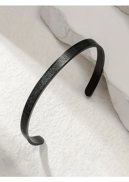 Paslanmaz Çelik Ayetel Kürsi Bileklik