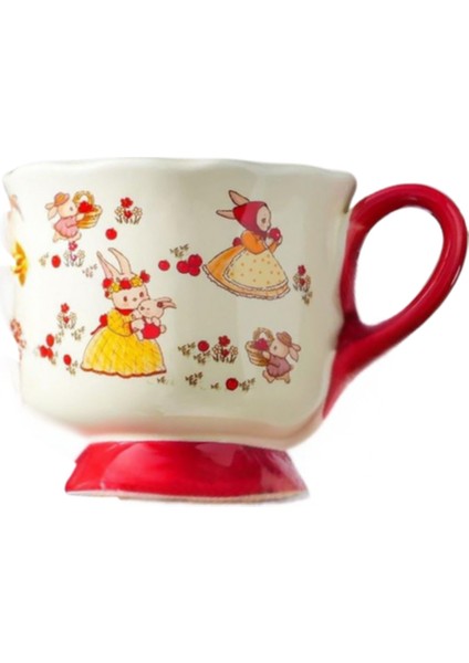 Sevimli Tavşan Karikatür Desenli Seramik Kupa 1982 fiyatları