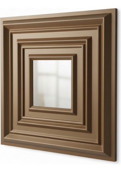 Bronz 45X45 cm Dekoratif Duvar Paneli – 6’lı Set modelleri