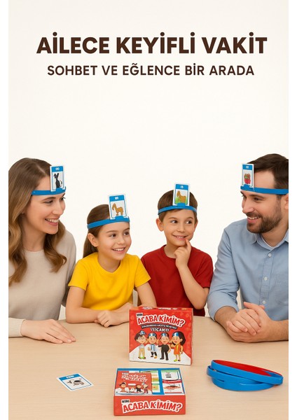 Mini Acaba Kimim? Aile Oyunu – Türkçe Ingilizce Zeka ve Ifade Geliştiren Kartlı Eğlence Seti indirimleri