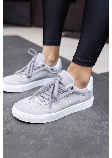 Seventy Kadin Gri Gercek Deri Süet Sneaker fiyatları