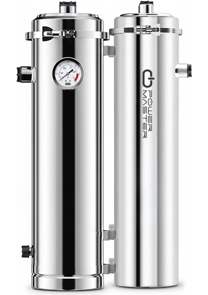 PM-28654 Ana Hat Su Arıtma Sistemi 10.000 Litre Saat Paslanmaz Çelik Gövdeli Yıkanabilir Uf-Pvdf Filtreli