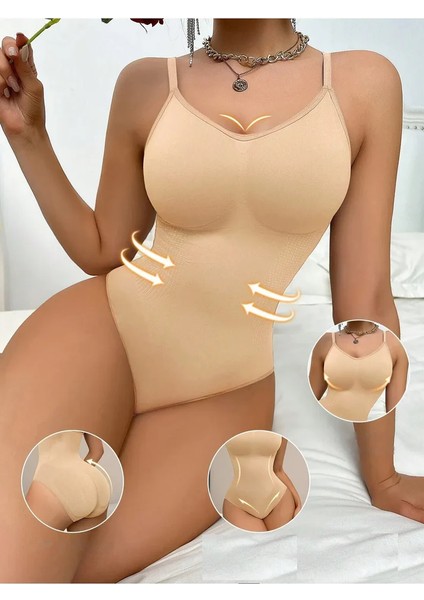 Göğüs Bel Basen Toparlayıcı Alttan Çıtçıtlı Zıbın Korse