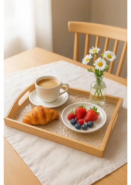 Orta Boy Bambu Dikdörtgen Servis Tepsisi 25×37 cm fiyatları