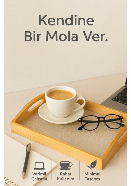 Orta Boy Bambu Dikdörtgen Servis Tepsisi 25×37 cm indirimleri