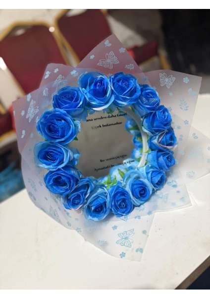 LED Li Aynalı Buket Bu Senin Çiçeğin Aynadaki Benim Çiçeğim Yazılı indirimleri