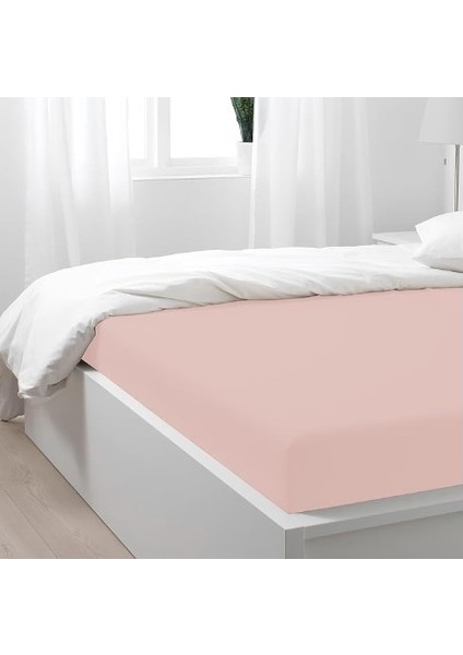 Tek Kişilik Fitted Çarşaf(Pembe)
