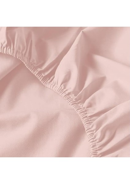Tek Kişilik Fitted Çarşaf(Pembe)