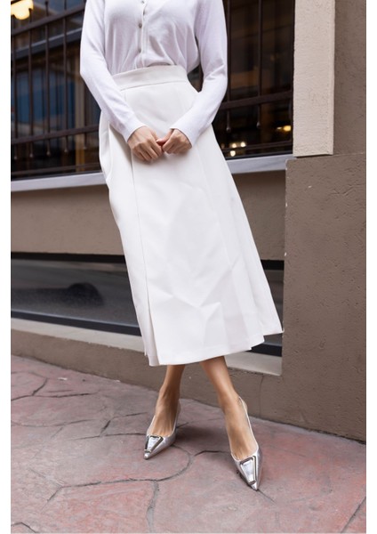 Grean Kadin Gumus Toka Detay Topuklu Ayakkabi modelleri