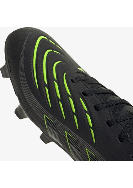Predator Club Firm-Multi Ground Erkek Siyah Çim Saha Kramponu.-