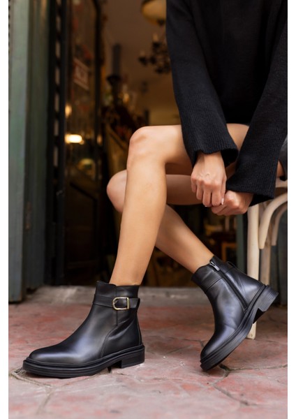 Rakow Kadın Kum Vızon Suet Bot