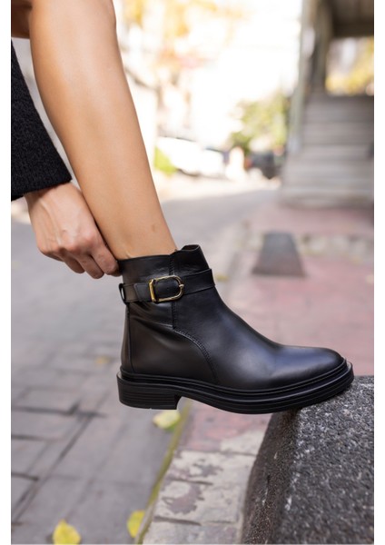 Rakow Kadın Kum Vızon Suet Bot