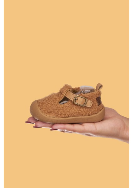 Togo Unisex Çocuk Bebek Siyah Günlük Babet Ayakkabısı - Ortopedik, Kaymaz Rahat ve Esnek modelleri