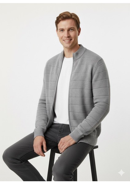 Erkek Büyük Beden Yarım Balıkçı Kazak 881