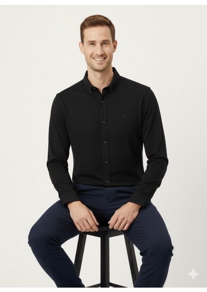 Erkek Örme Uzun Kol Gömlek fırsatları