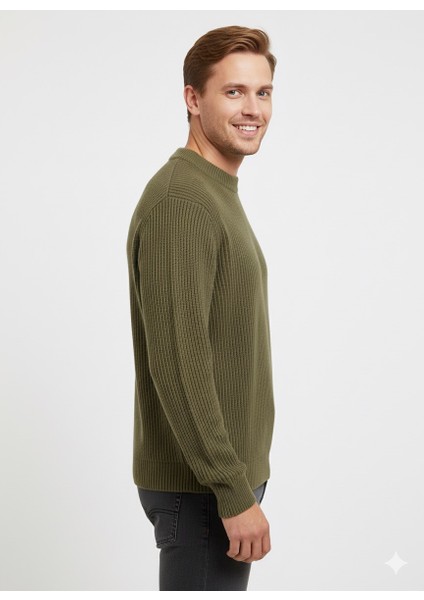 Erkek Büyük Beden Yarım Balıkçı Kazak 881 fiyatları