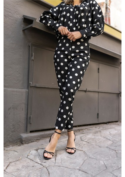 Klıps Kadin Siyah Bantli Topuklu Sandalet