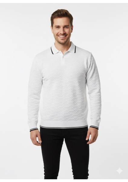Erkek Polo Yaka Kazak 700
