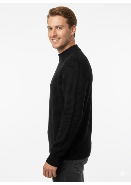 Erkek Büyük Beden Yarım Balıkçı Kazak 881 fiyatları