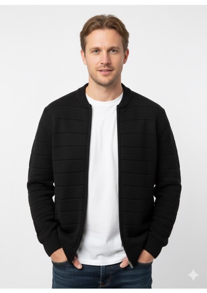 Erkek Büyük Beden Yarım Balıkçı Kazak 881