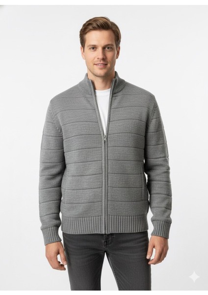 Erkek Büyük Beden Yarım Balıkçı Kazak 881