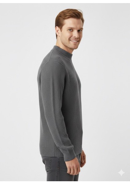 Erkek Büyük Beden Yarım Balıkçı Kazak 881 fiyatları