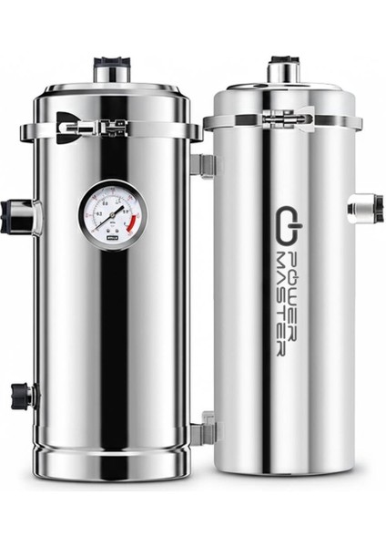 PM-28652 Ana Hat Su Arıtma Sistemi 3.000 Litre Saat Paslanmaz Çelik Gövdeli Yıkanabilir Uf-Pvdf Filtreli