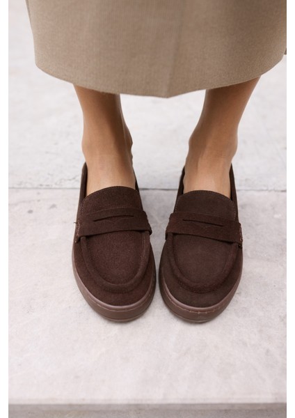 Craft Kadın Vizon Gercek Suet Loafer Ayakkabi fırsatları
