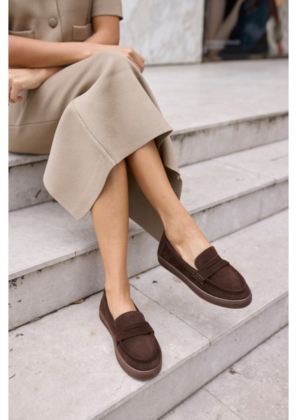 Craft Kadın Vizon Gercek Suet Loafer Ayakkabi indirimleri