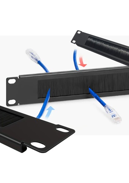 1u Fırçalı Organızer 19INCH