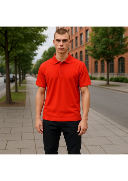 Climacool Drytouch Erkek Polo Gömlek Yaka Tişört – %100 Micro Pes Deep Mash