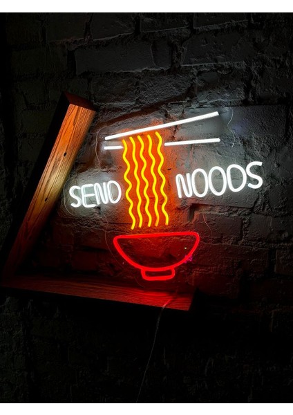 Send Noods Neon LED Yazı