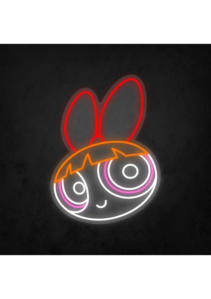 Powerpuff Girls Blossom Neon LED