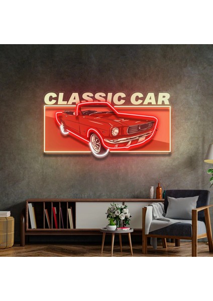 Klasik Araba Neon LED