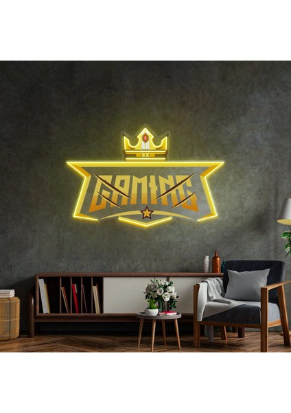 King Gaming Neon LED Yazı