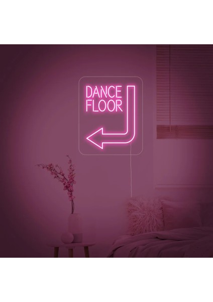 Dans Pisti Neon LED Yazı