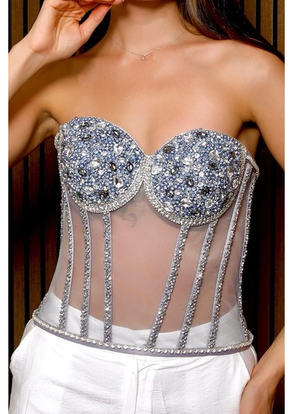 Siyah Taşlı El Yapımı Elegant Korse – Halloween Black Swan Korse fiyatları