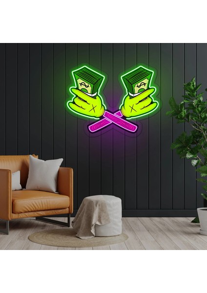 Money Money Neon LED