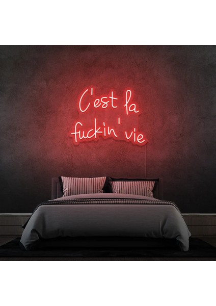 Bu Lanet Hayat Neon LED Yazı