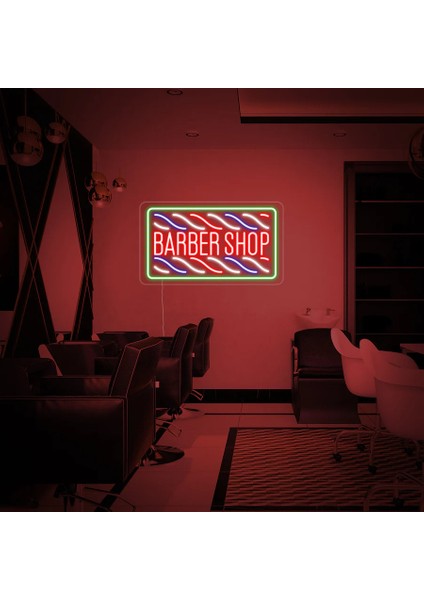 Berber Salonu Neon LED