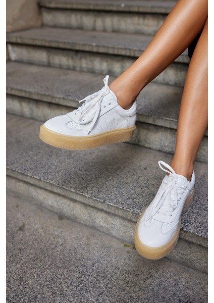 Alistar Kadın Lacivert Gecrek Deri Suet Bagcıkli Sneaker