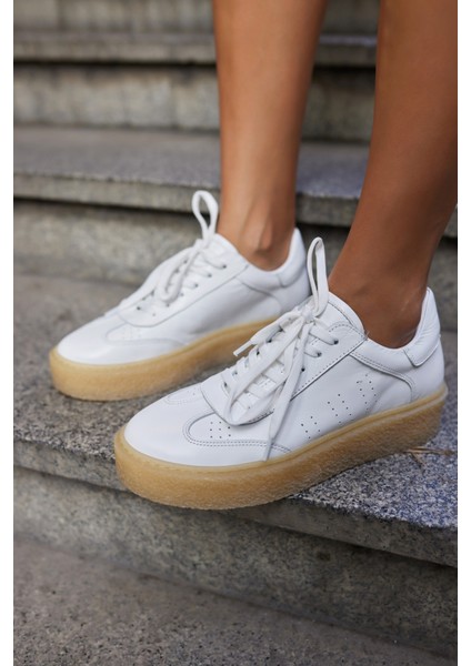 Alistar Kadın Lacivert Gecrek Deri Suet Bagcıkli Sneaker