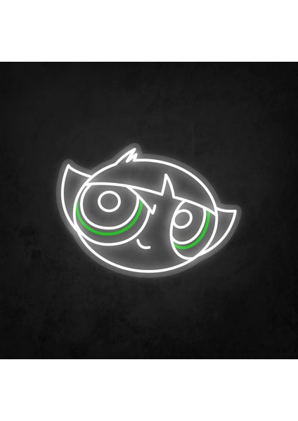 Powerpuff Girls Buttercup Neon LED