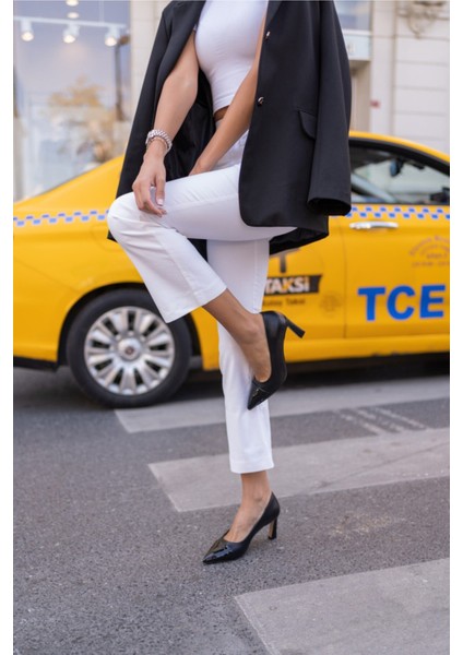 Jonas Kadin Bej Vegan Deri Topuklu Ayakkabi indirimleri