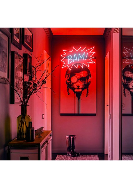 Bam! Neon LED Yazı