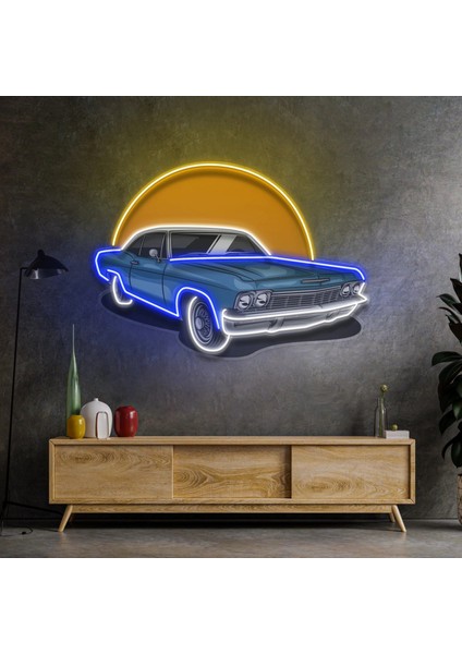 Cool Blue Car Neon LED