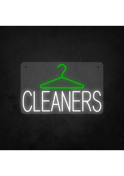 Temizleyici Neon LED Yazı