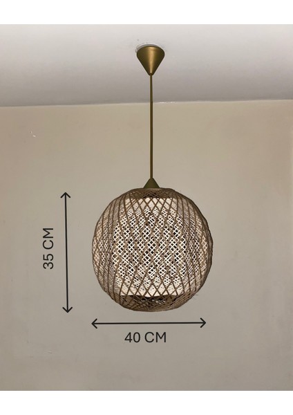 Doğal El Yapımı Bohem-Rustik-Modern-Jüt-Yapımı Sarkıt avize fiyatları