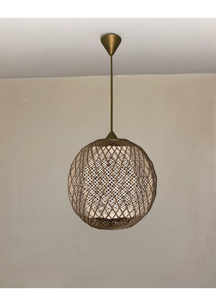 Doğal El Yapımı Bohem-Rustik-Modern-Jüt-Yapımı Sarkıt avize fırsatları